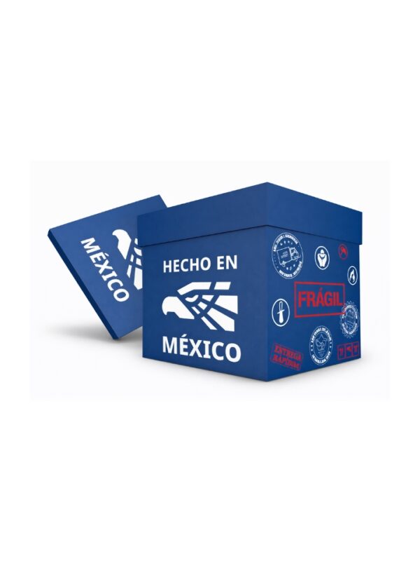 caja cubo hecho en méxico