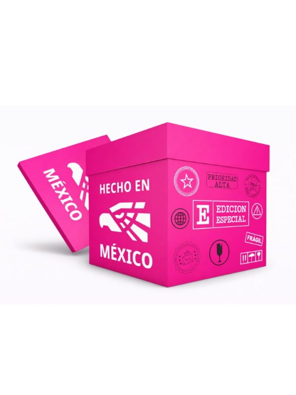 caja cubo hecho en méxico
