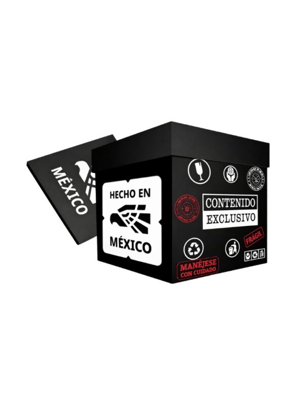 caja cubo hecho en méxico
