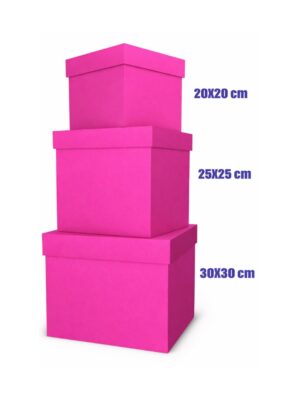 cubo liso fiusha línea colors