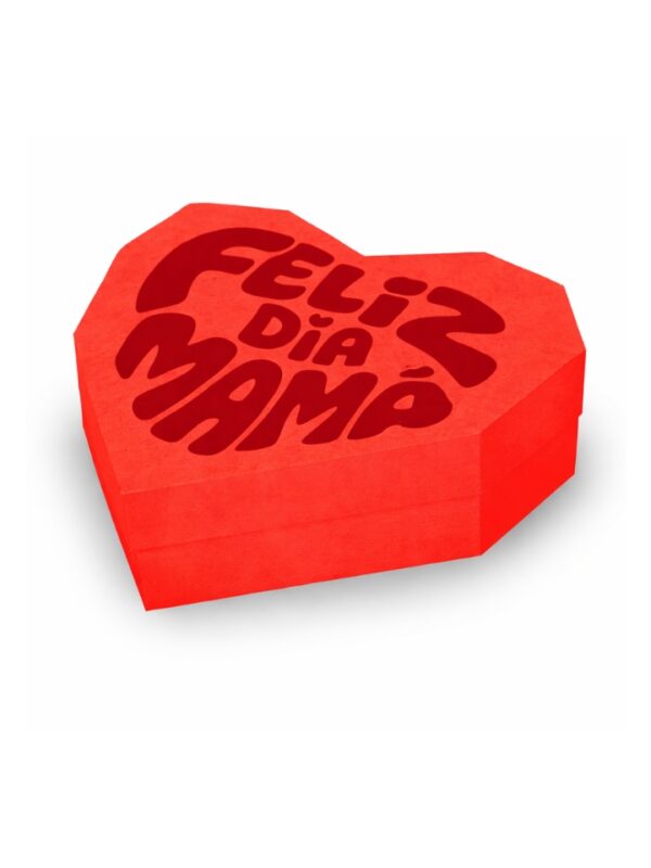 corazón mamá grande línea mamá